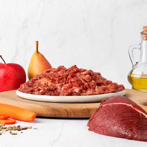 Menü Pferd mit Gemüse (BARF, gewolft) Masterfeed